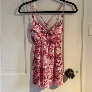 Ladies spaghetti strap tank top size small